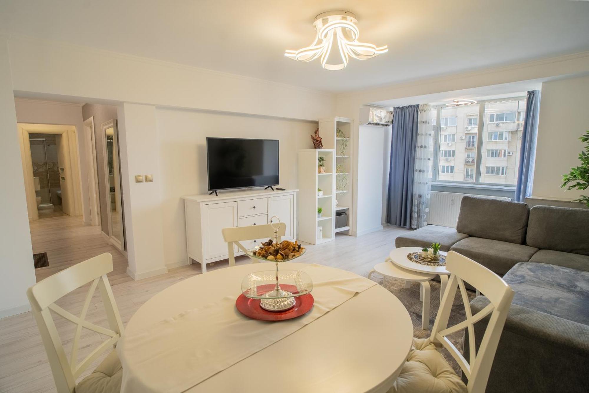 Luxury 2Br On Decebal Avenue Bucareste Exterior foto